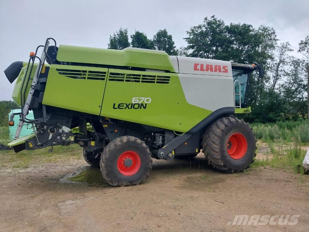 CLAAS Lexion 670 聯合收穫機