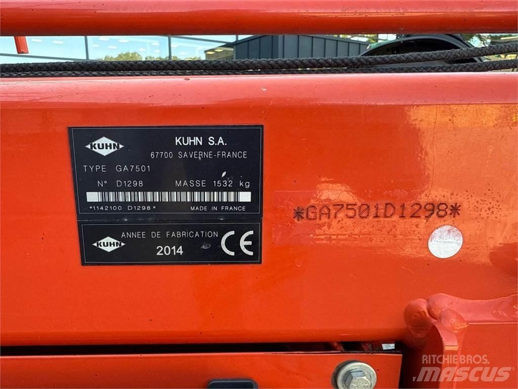 Kuhn GA 7501 收割列行機(撒布機)