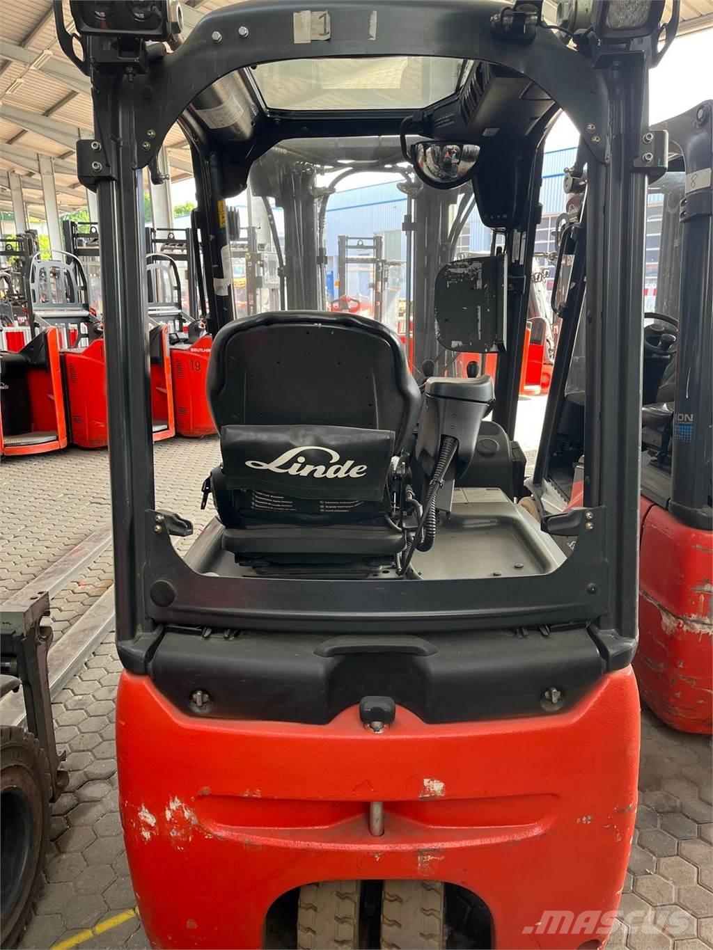 Linde E16C 電動堆高機
