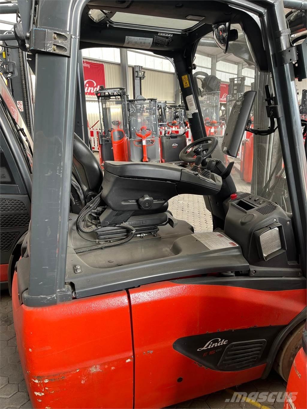 Linde E16C 電動堆高機