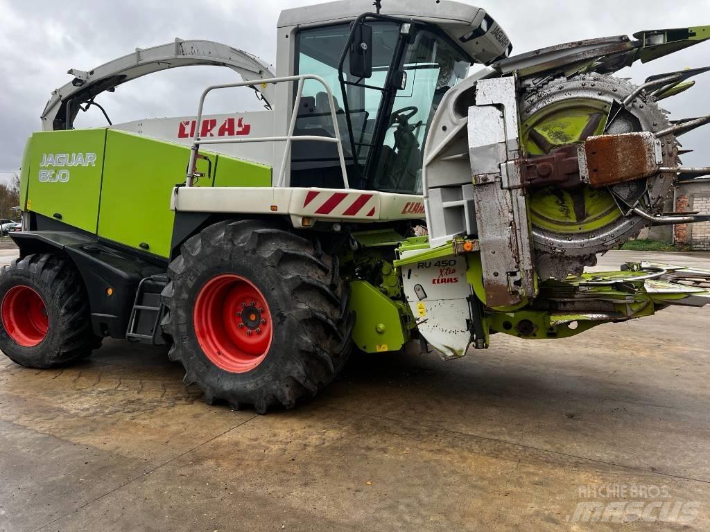 CLAAS Jaguar 850 牧草收穫機