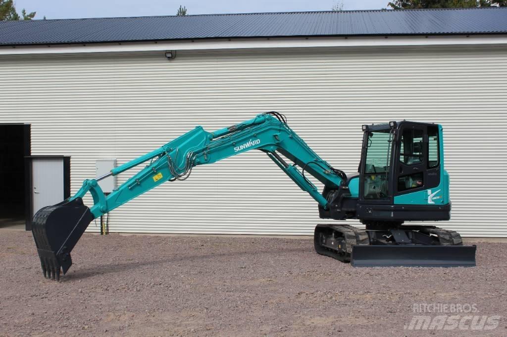Sunward SWE 90 UF 中型挖土機/掘鑿機/挖掘機 7t-12t