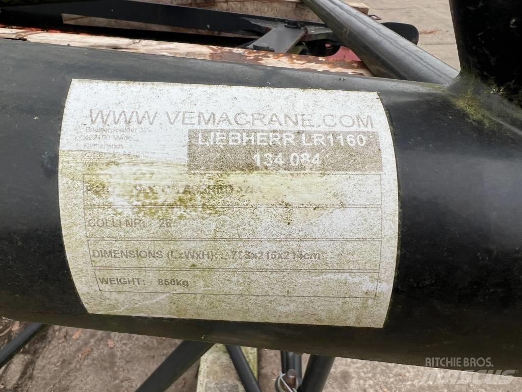 Liebherr LR 1160 起重機組件和設備