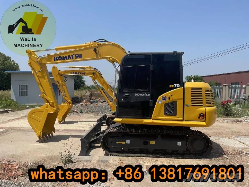Komatsu PC 70-8 小型挖土機/掘鑿機<7t(小型挖掘機)