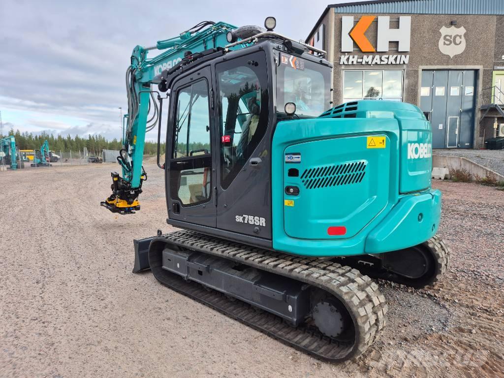 Kobelco SK75SR-7 中型挖土機/掘鑿機/挖掘機 7t-12t