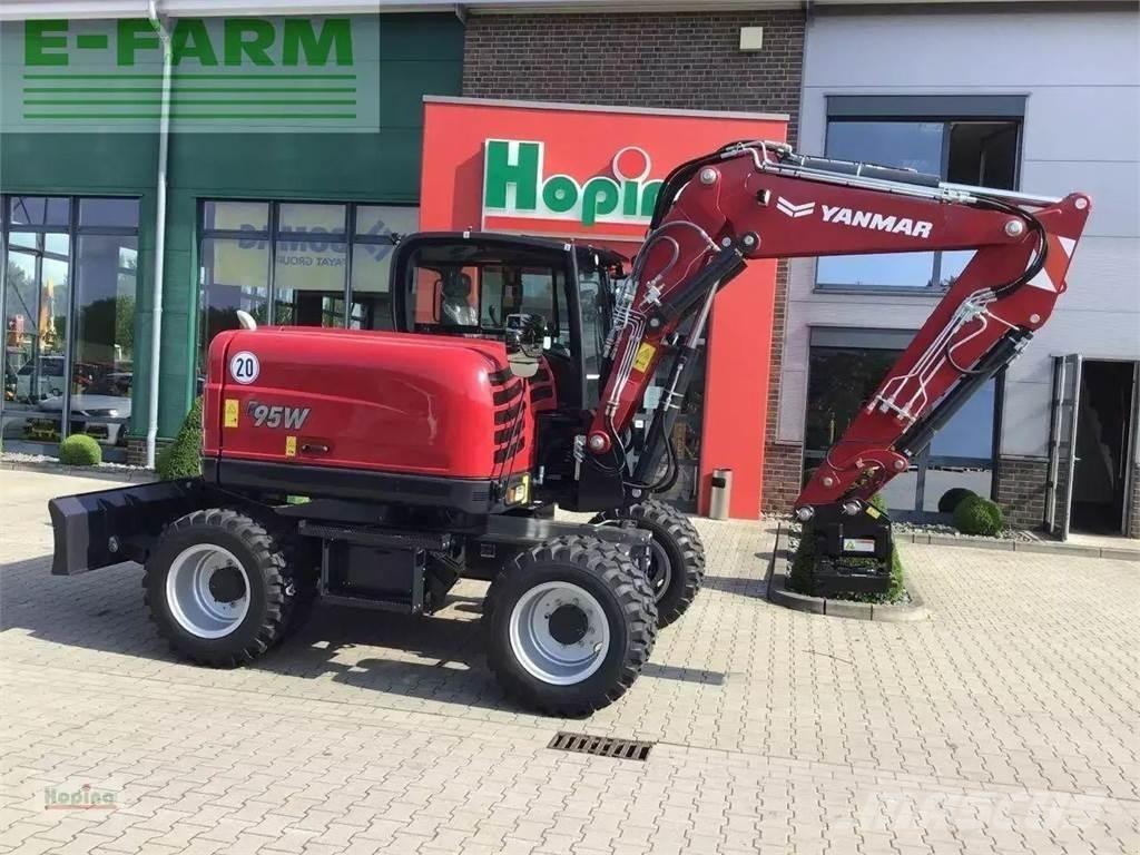 Yanmar b95w/5 旋轉式挖土機/掘鑿機/挖掘機