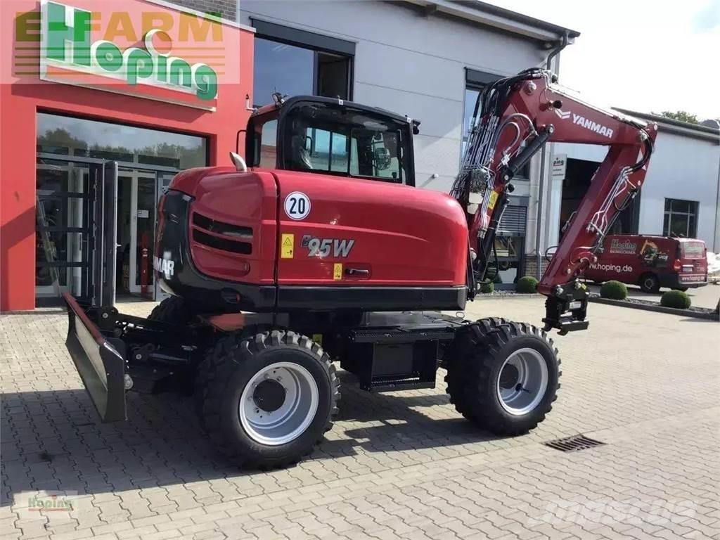 Yanmar b95w/5 旋轉式挖土機/掘鑿機/挖掘機