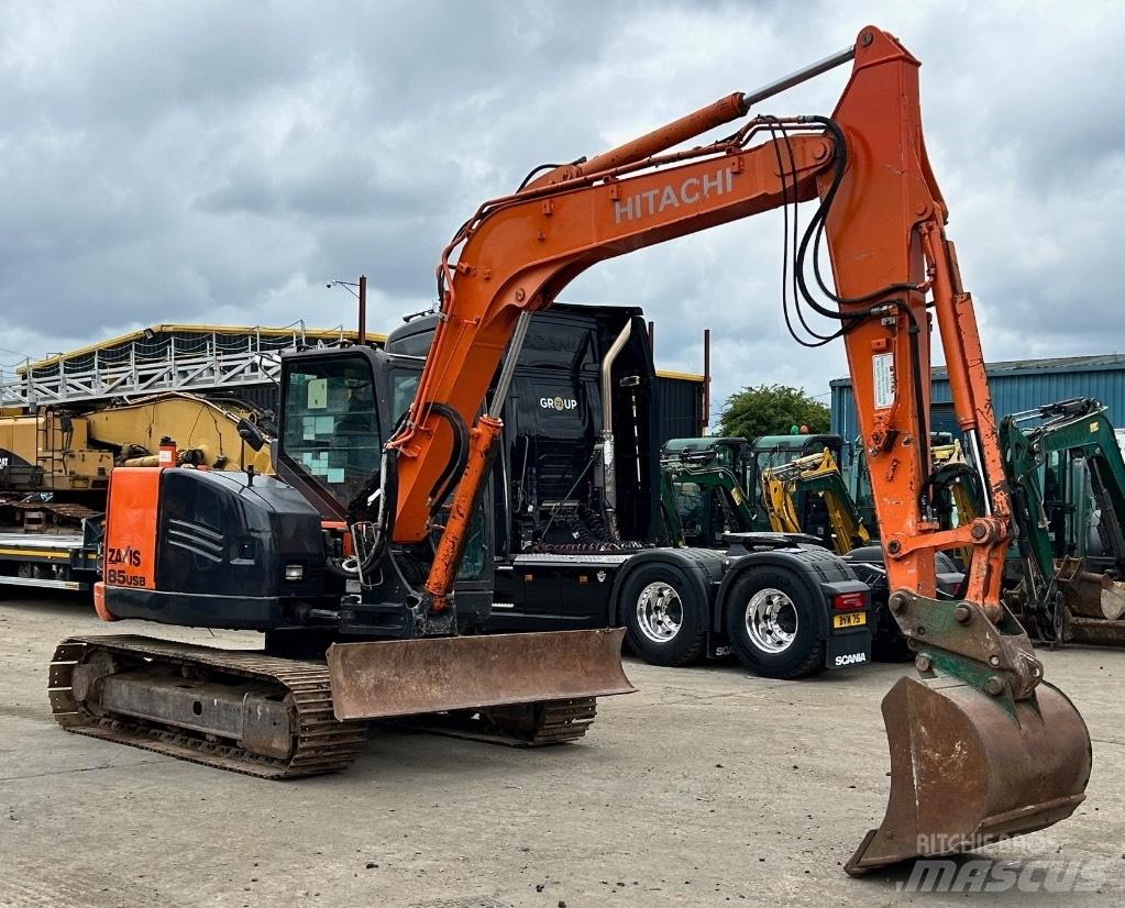 Hitachi Zaxis 85 USB 中型挖土機/掘鑿機/挖掘機 7t-12t