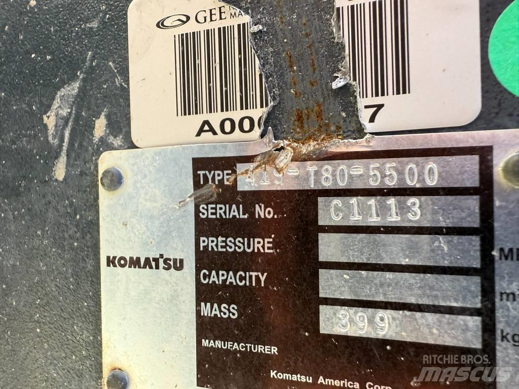 Komatsu WA320 QC 快速連結器