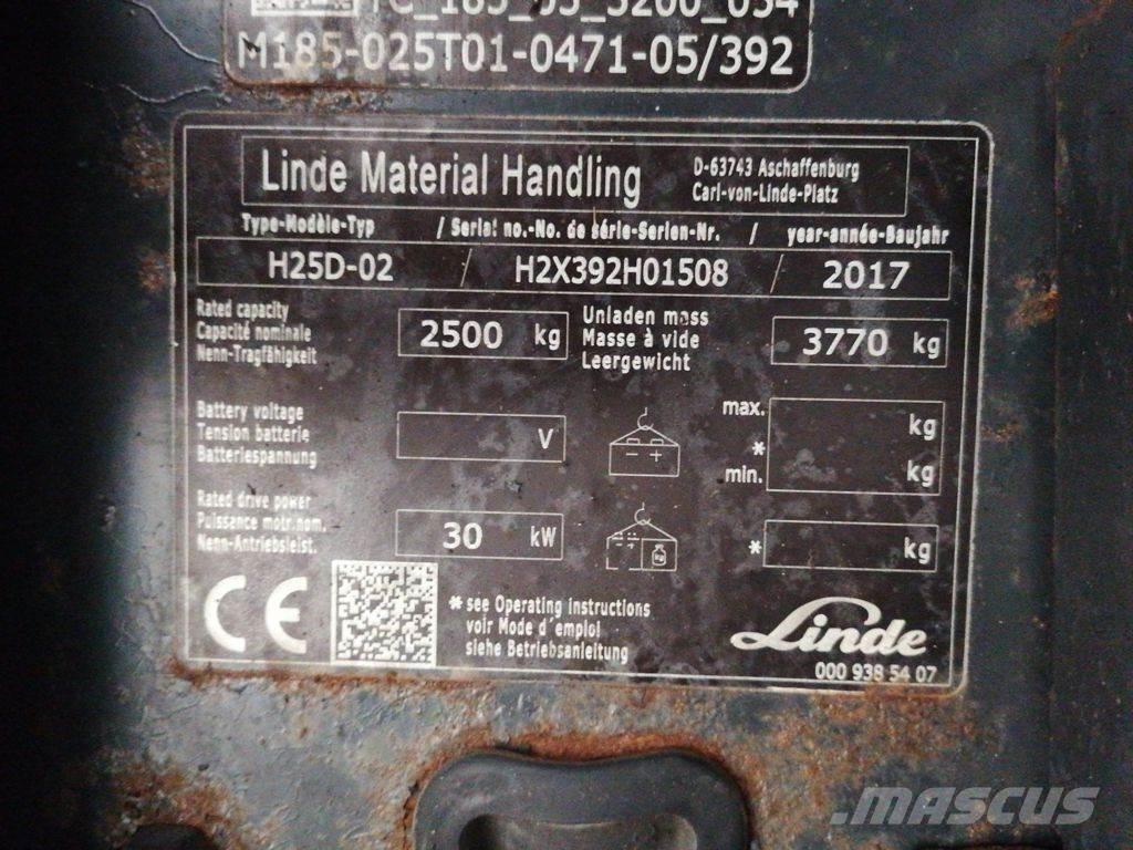 Linde H25D-02 柴油卡車