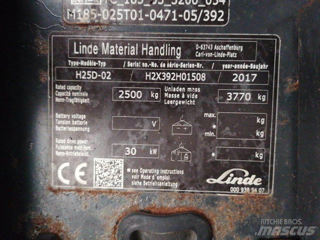 Linde H25D-02 柴油卡車