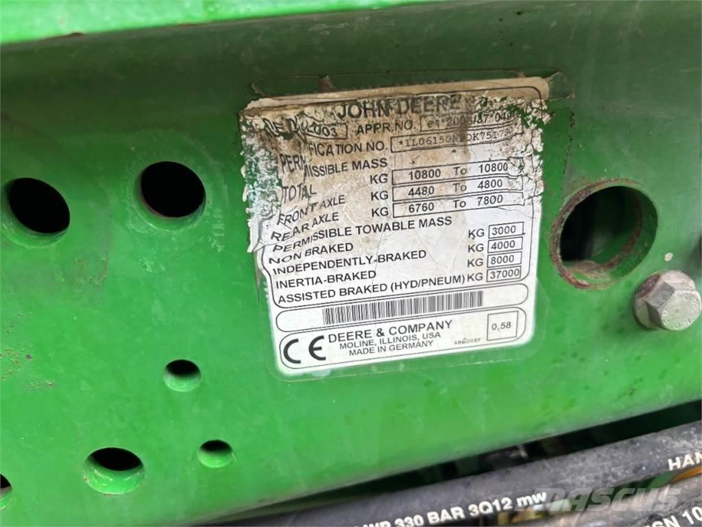 John Deere 6150M 曳引機