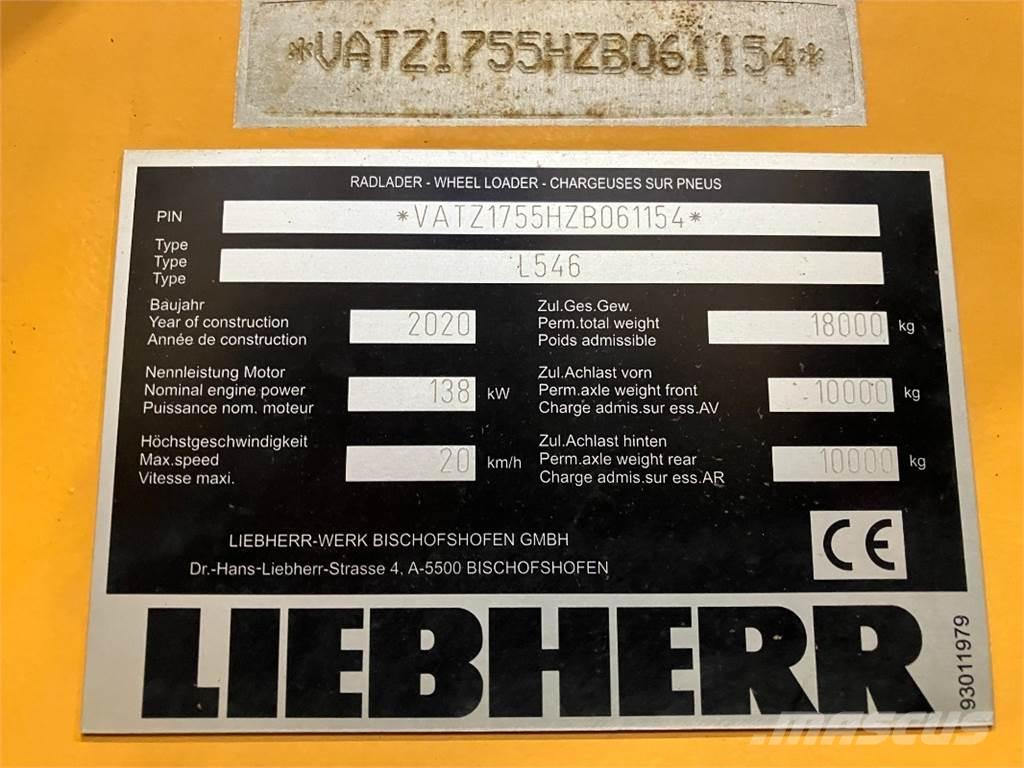 Liebherr L546 輪胎式裝載機