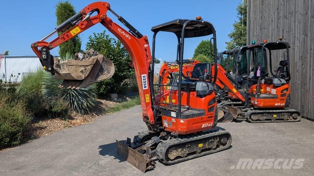Kubota U 17-3 小型挖土機/掘鑿機<7t(小型挖掘機)