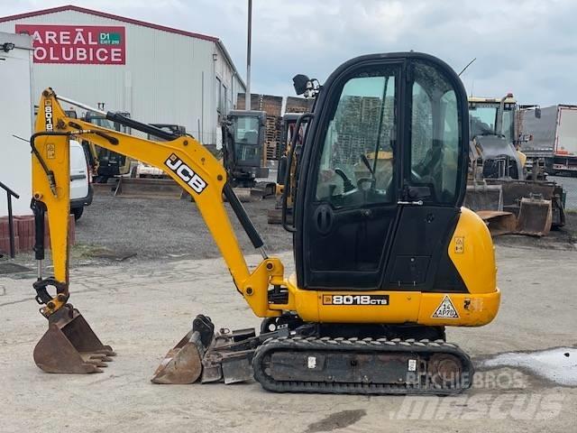 JCB 8018 CTS 小型挖土機/掘鑿機<7t(小型挖掘機)