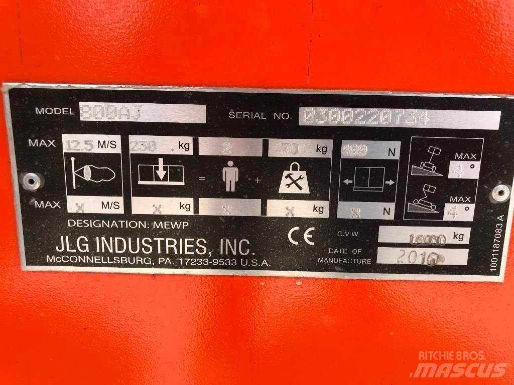 JLG 800 AJ 曲臂高空作業車