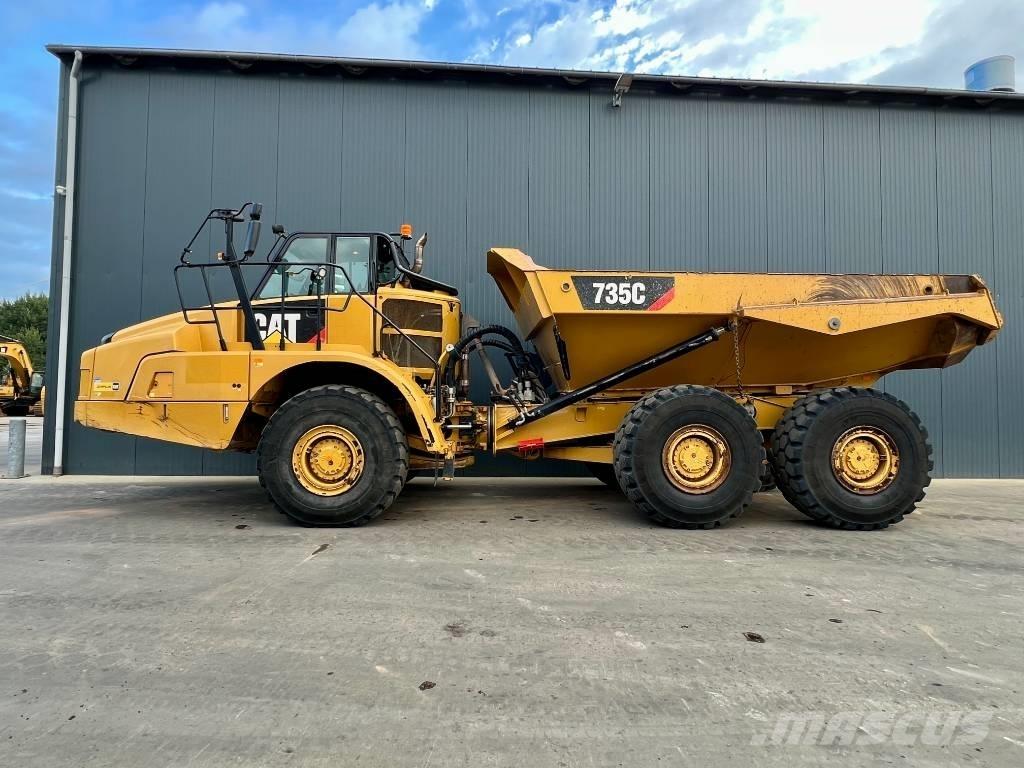 CAT 735C 鉸接式起吊車