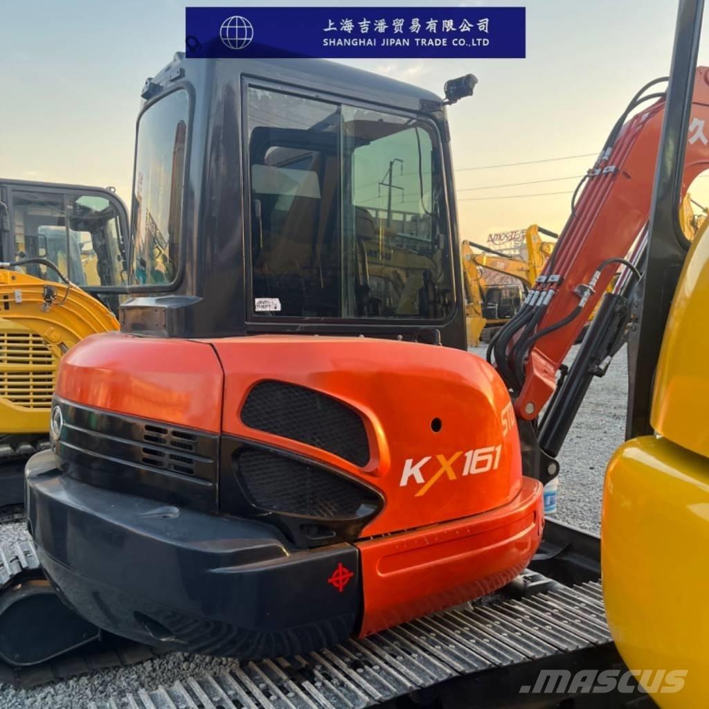 Kubota KX 161 小型挖土機/掘鑿機<7t(小型挖掘機)