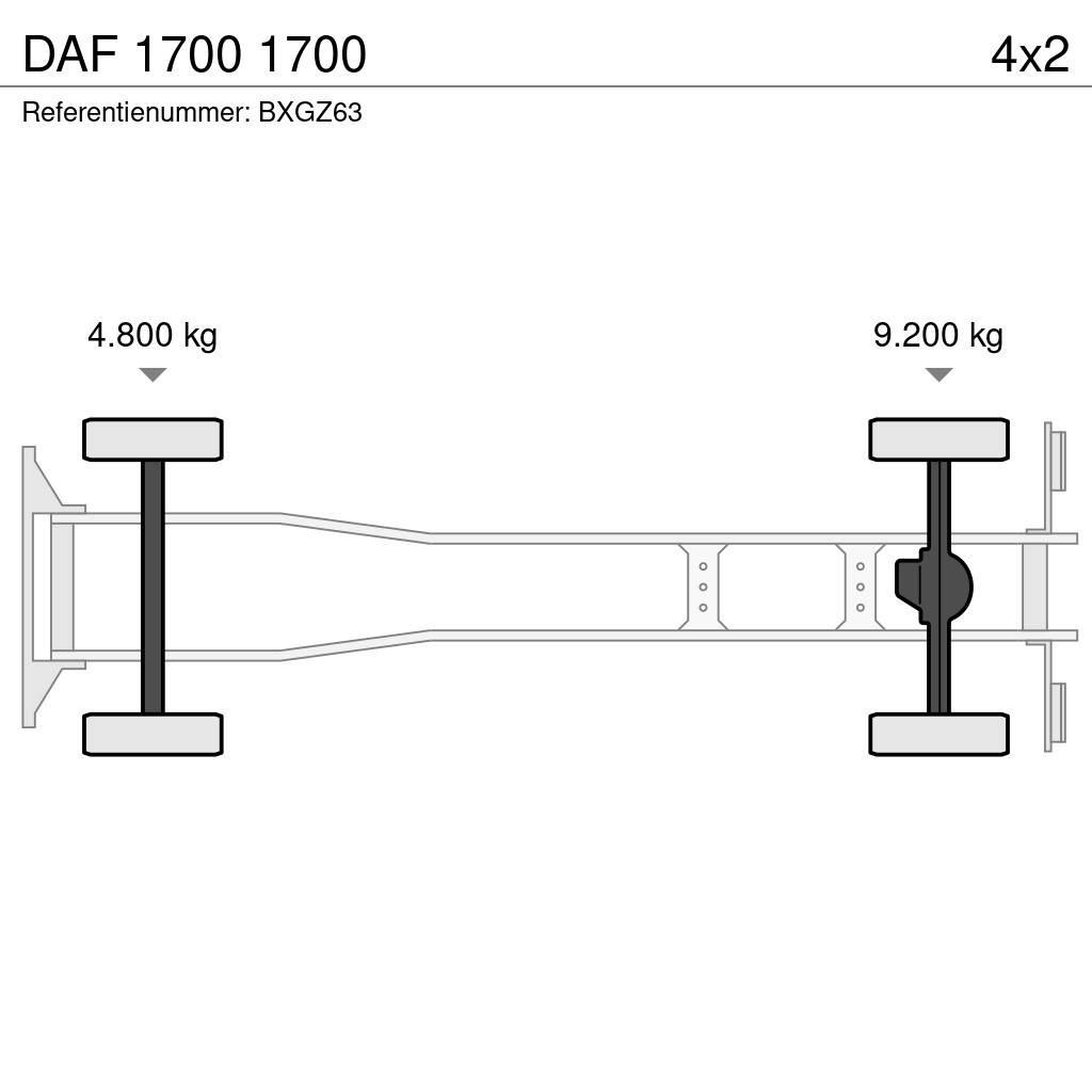 DAF 1700 1700 全路面起重機/吊車