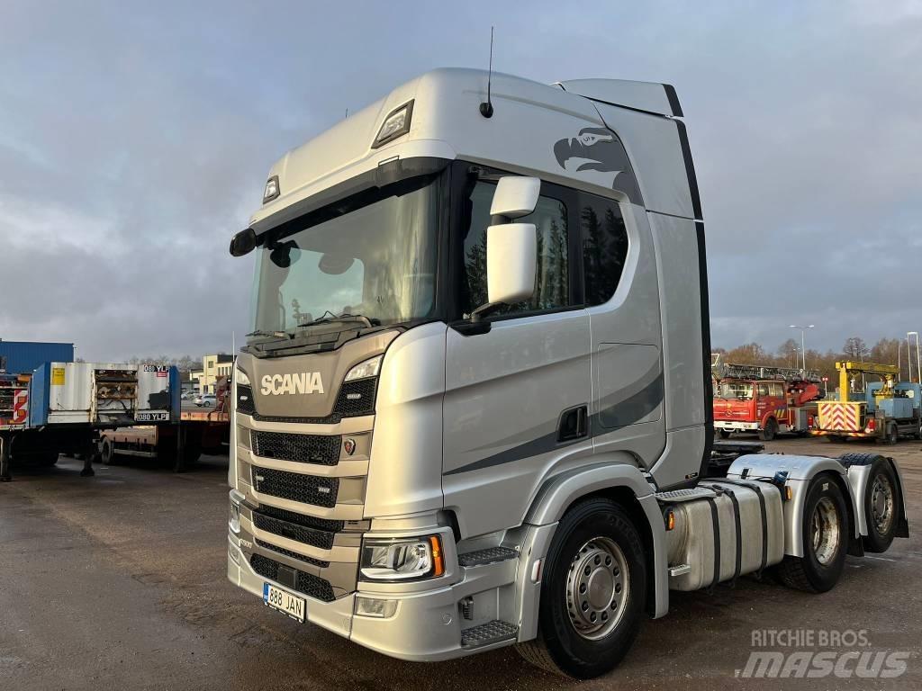 Scania R500 曳引機組件