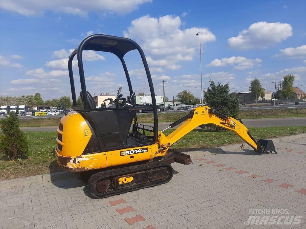 JCB 8014 CTS 小型挖土機/掘鑿機<7t(小型挖掘機)