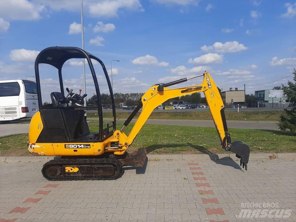 JCB 8014 CTS 小型挖土機/掘鑿機<7t(小型挖掘機)