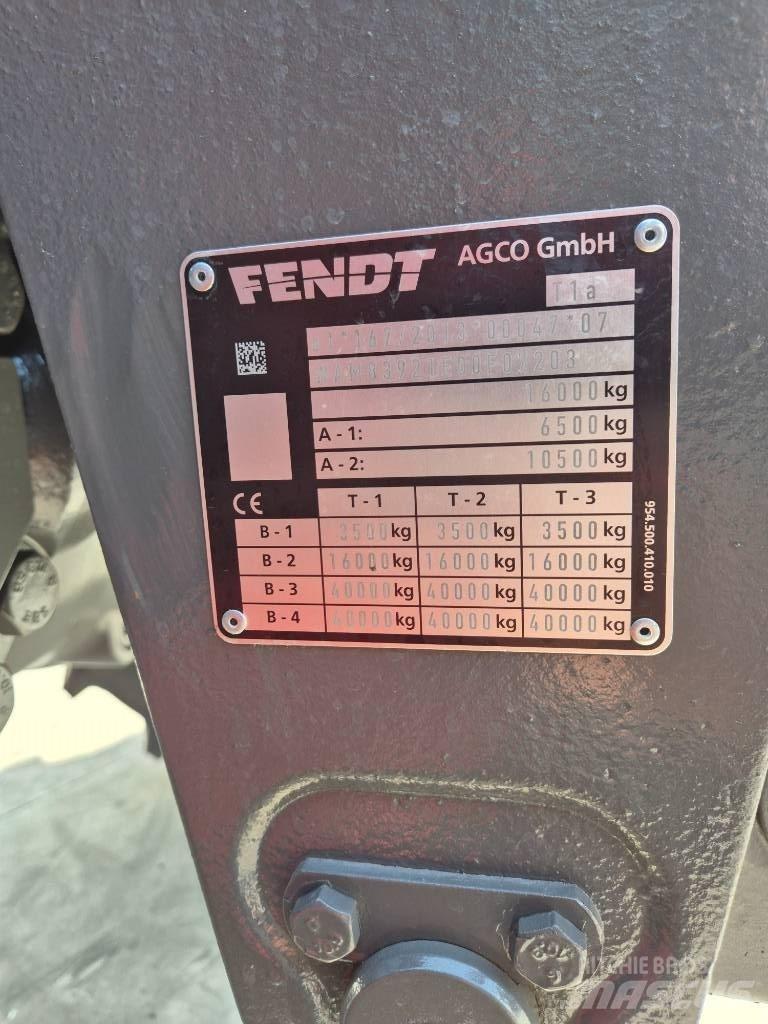 Fendt 822 Vario 曳引機