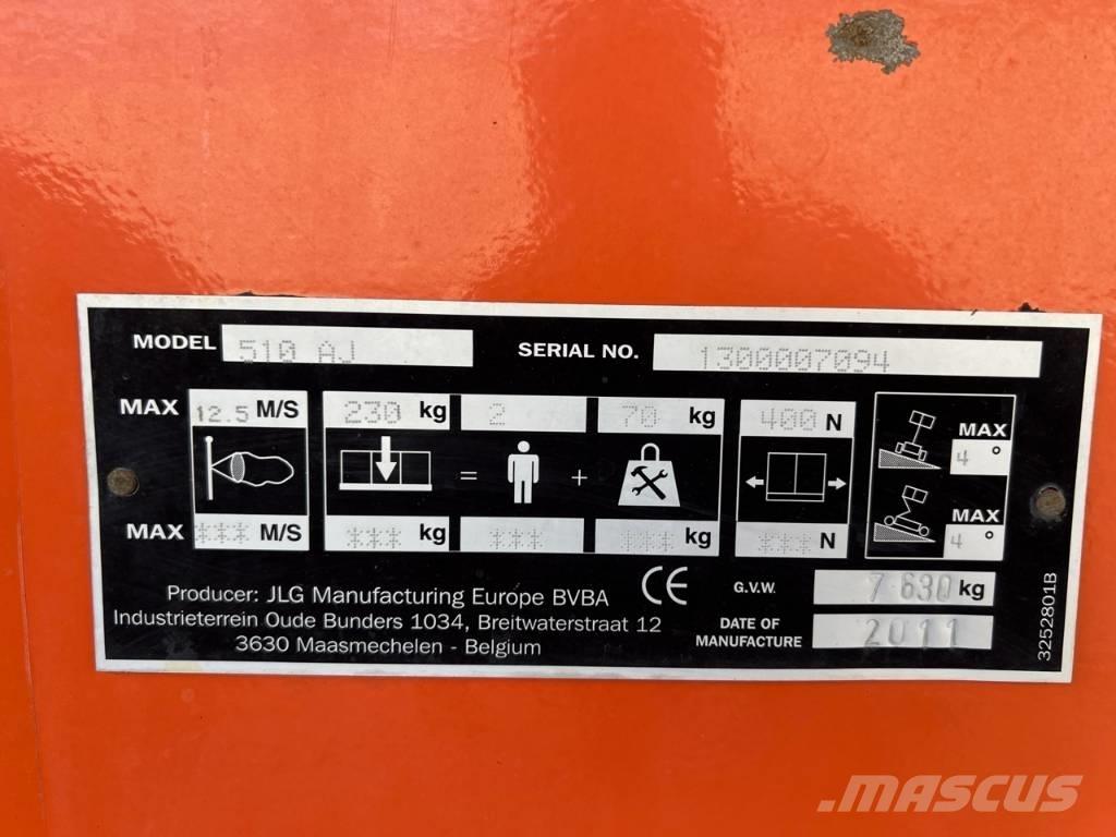 JLG 510 AJ 曲臂高空作業車