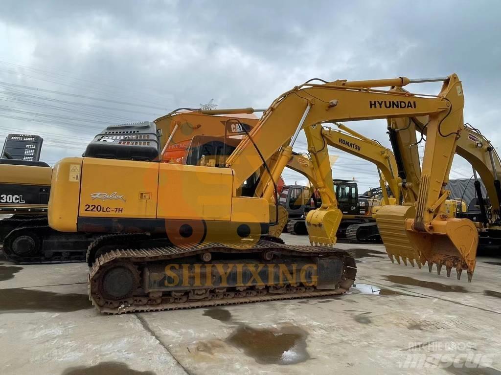 Hyundai Robex 220-7 履帶式 挖土機/掘鑿機/挖掘機
