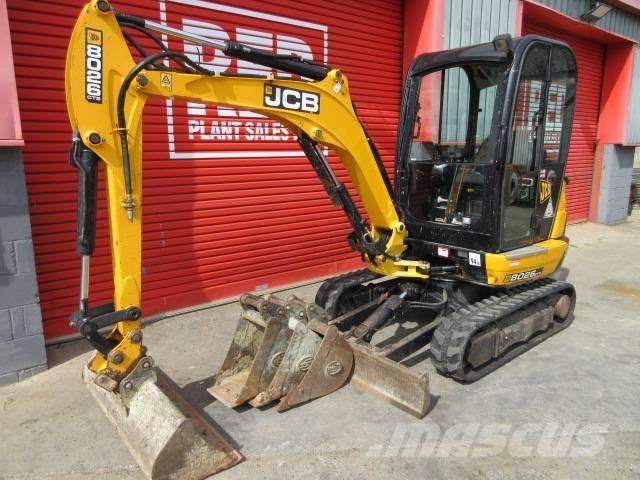 JCB 8026 CTS 小型挖土機/掘鑿機<7t(小型挖掘機)