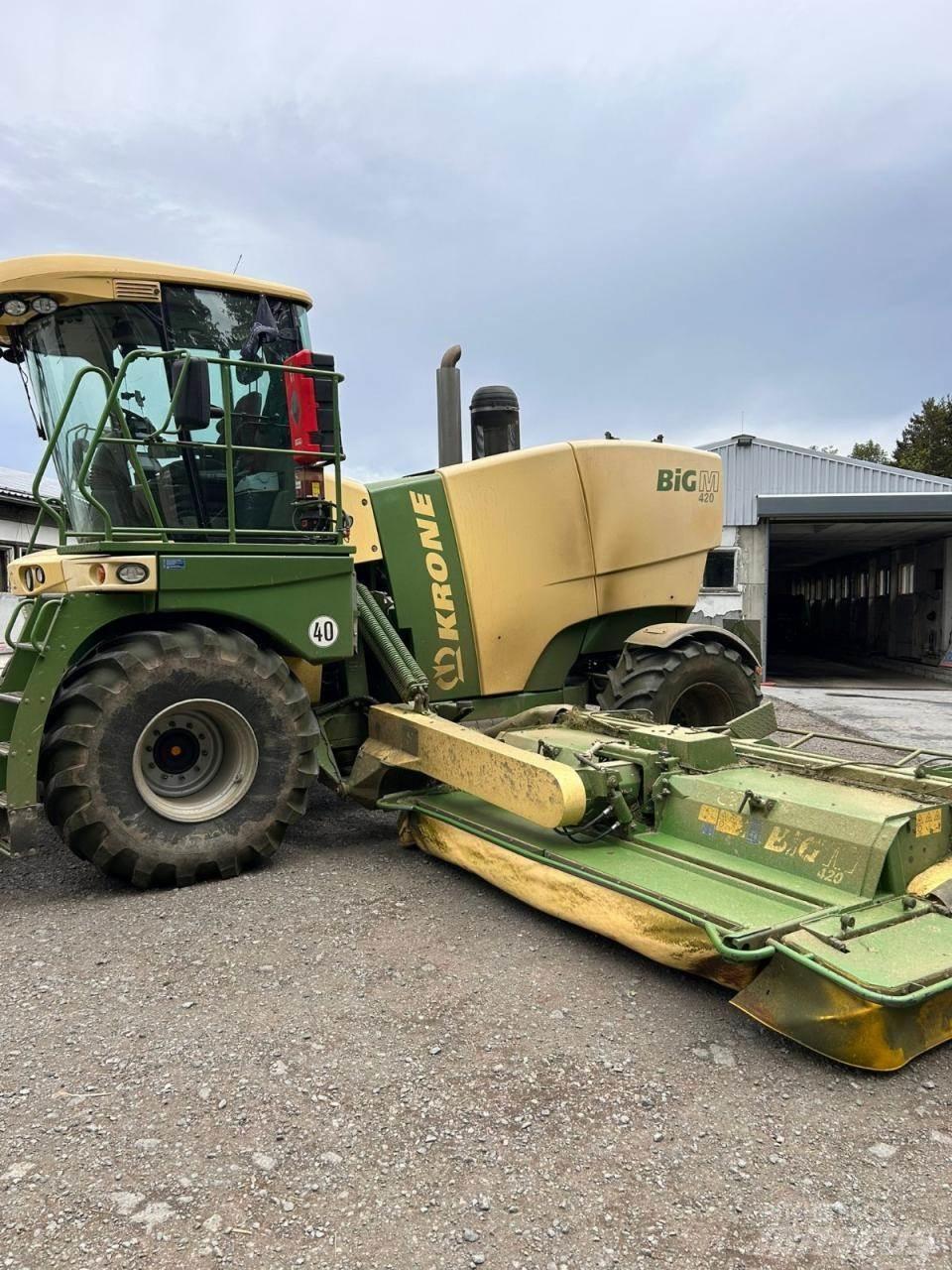 Krone BIg M 420 CV 牧草收穫機