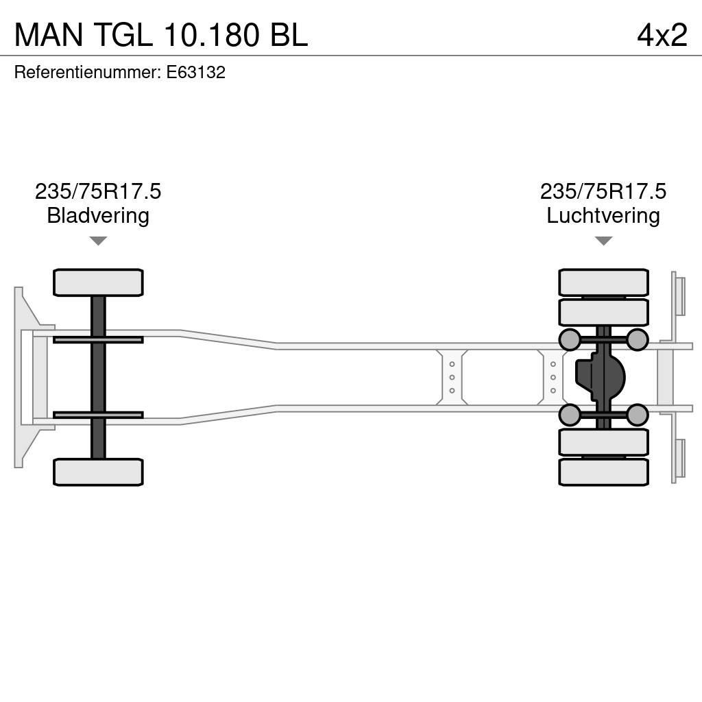 MAN TGL 10.180 BL 貨箱式卡車