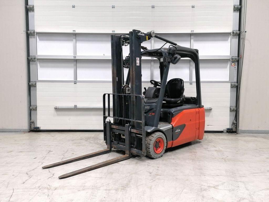 Linde E16L-02 電動堆高機