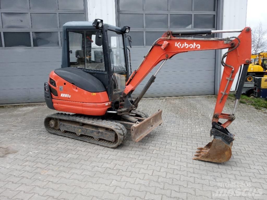 Kubota KX 61-3 小型挖土機/掘鑿機<7t(小型挖掘機)