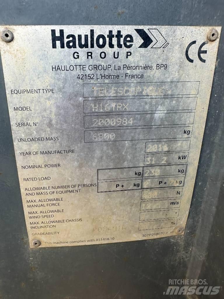 Haulotte H 16 TPX 伸縮臂高空作業車
