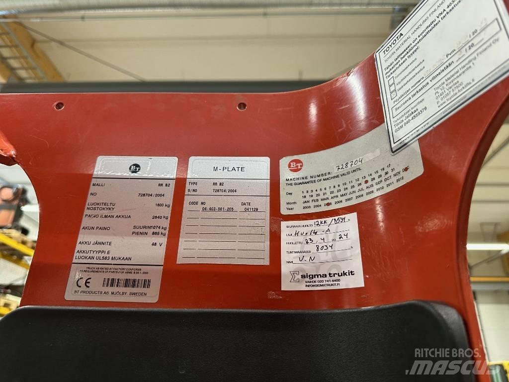 BT RR B 2 前伸式堆高機(叉車)