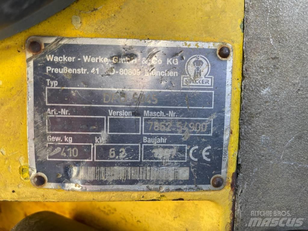Wacker DPU5045 夯實機(夯土機)