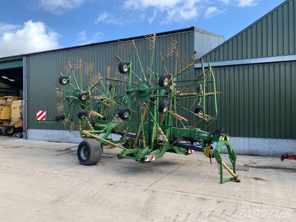 Krone Swadro 1400 耙與翻草機