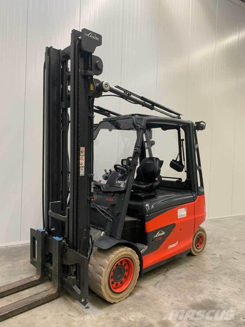 Linde E50HL 電動堆高機