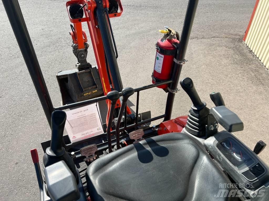 Kubota U 17-3 小型挖土機/掘鑿機<7t(小型挖掘機)