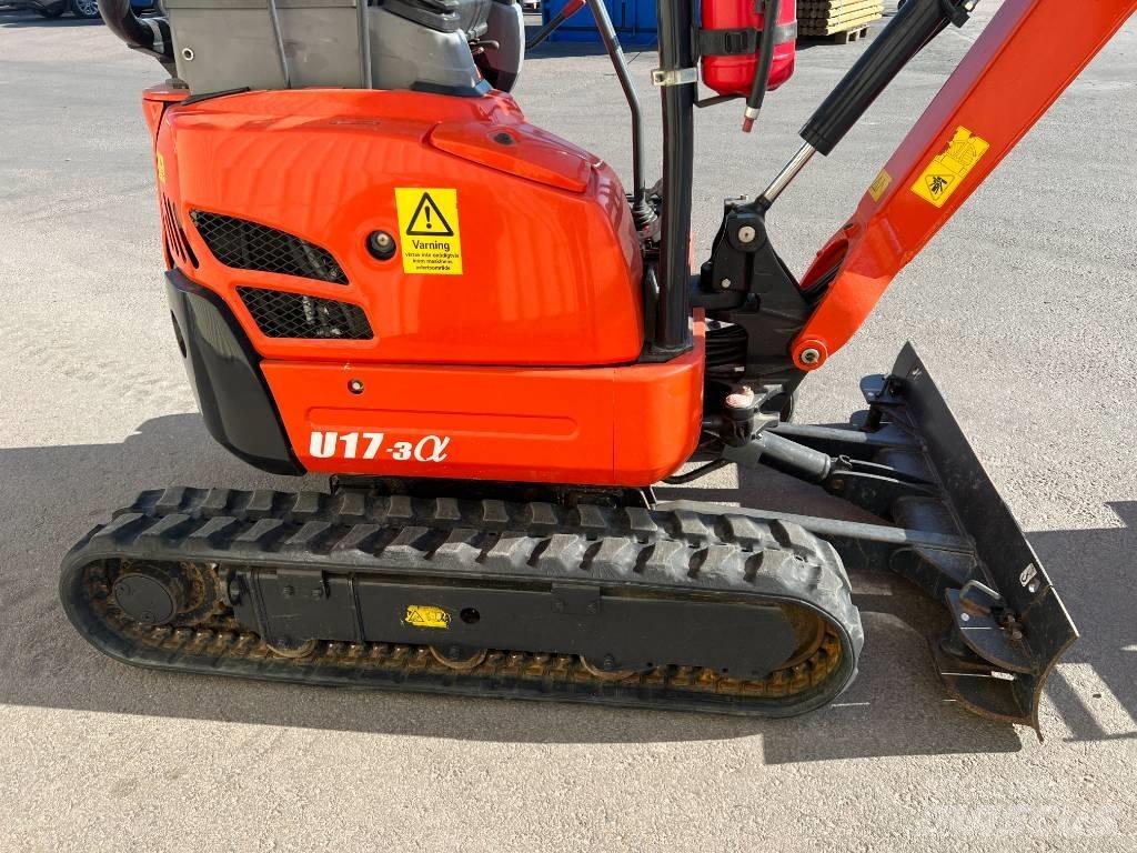Kubota U 17-3 小型挖土機/掘鑿機<7t(小型挖掘機)