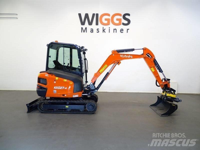 Kubota KX 027-4 小型挖土機/掘鑿機<7t(小型挖掘機)