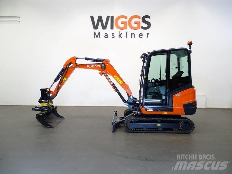 Kubota KX 027-4 小型挖土機/掘鑿機<7t(小型挖掘機)