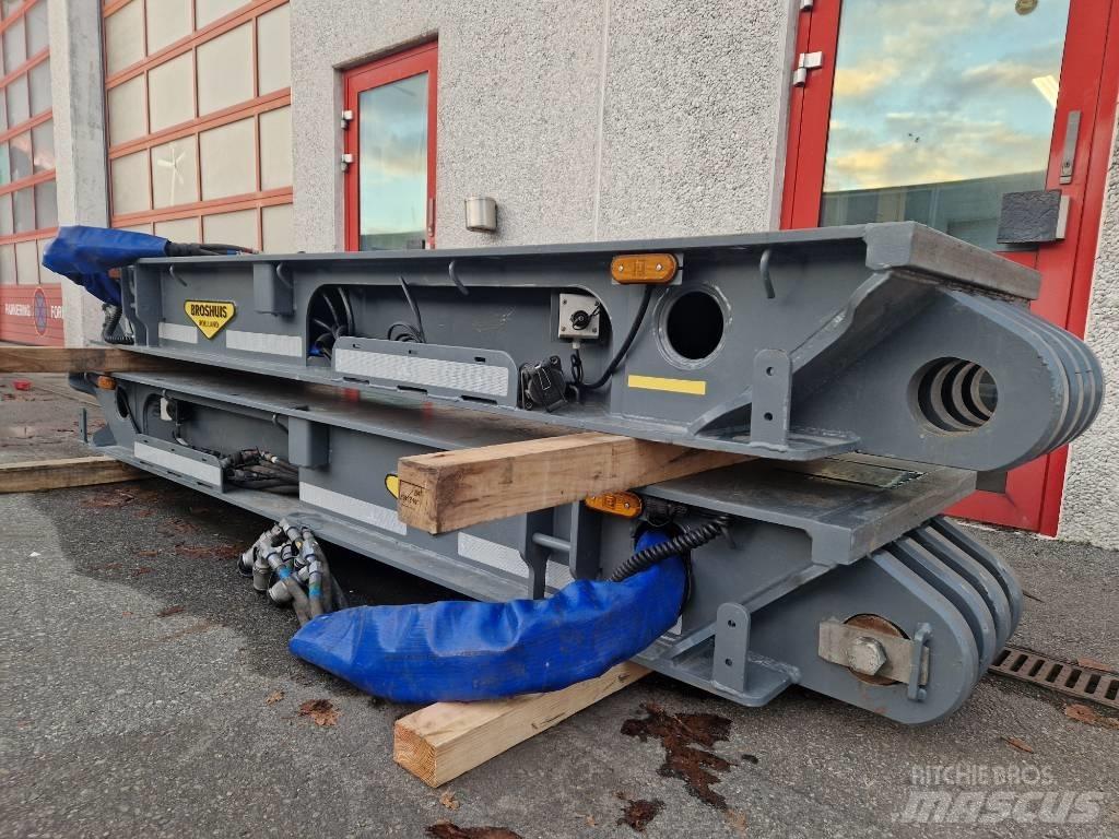Broshuis 4ABD-PL/1 地架式半拖車