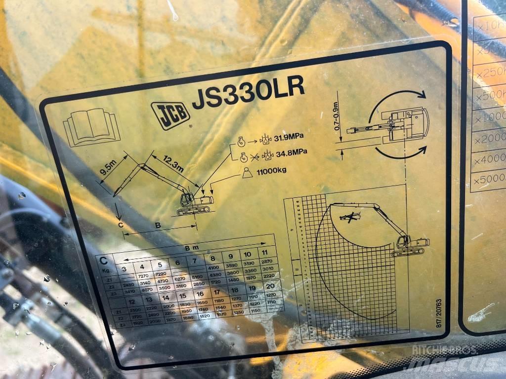 JCB Js 330 lr 長臂前伸型挖土機/掘鑿機/挖掘機