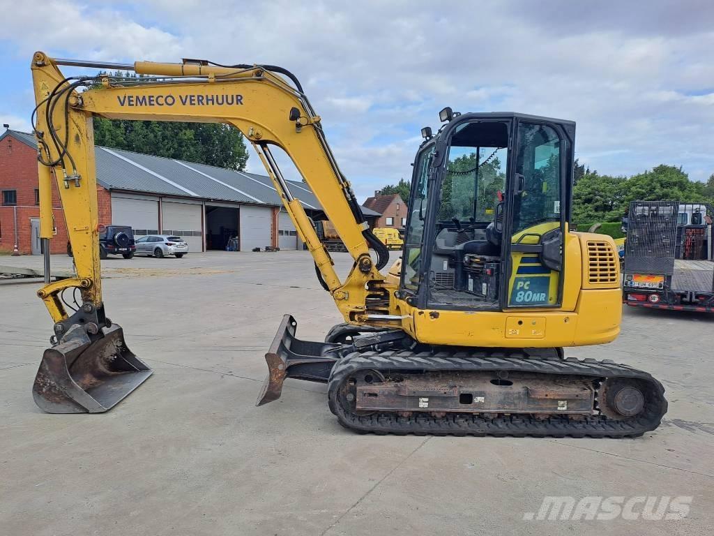 Komatsu PC 80 MR-5 中型挖土機/掘鑿機/挖掘機 7t-12t