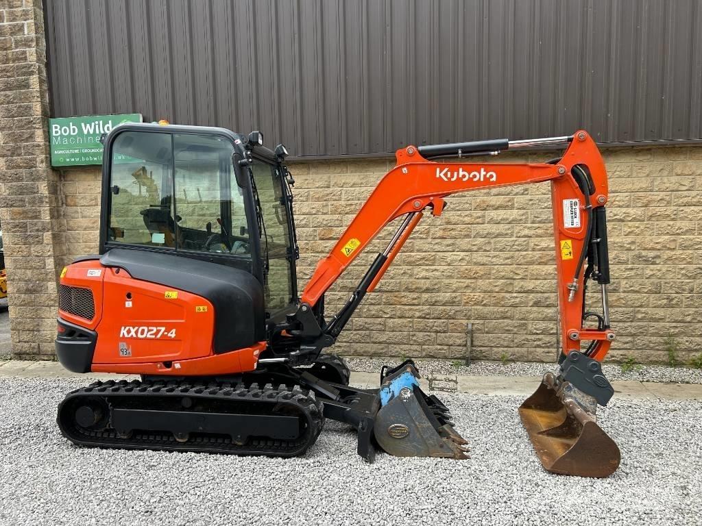 Kubota KX027-4 小型挖土機/掘鑿機<7t(小型挖掘機)