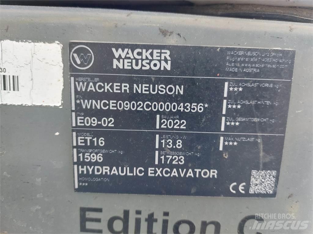 Wacker Neuson ET16 履帶式 挖土機/掘鑿機/挖掘機