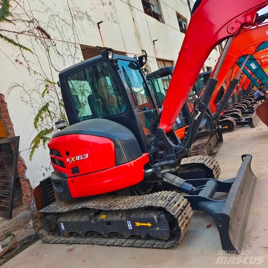 Kubota KX 163 小型挖土機/掘鑿機<7t(小型挖掘機)