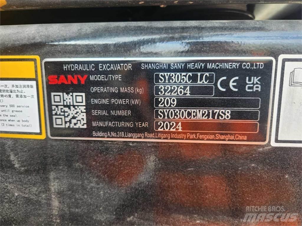 Sany SY305C 履帶式 挖土機/掘鑿機/挖掘機